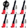 Ford Falcon BA BF 2002-2008 6x Ignition Coil & Spark Plugs