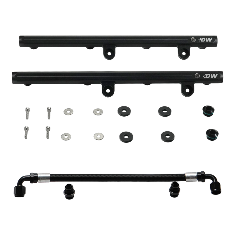 Deatschwerks Fuel Rails w/ Crossover (05-23 Dodge)