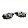Gray metallic 7/8 rear brake cylinder with black rubber end caps for toyota hilux ln50 ln56 rn55 rn70 yn57 yn58 ute