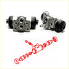 Silver metal 7/8 rear brake cylinder assemblies with black rubber seals for mitsubishi triton l200 2005-2015