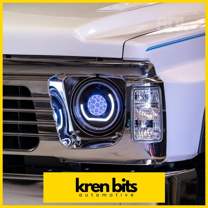 7’’ ’Angry Eye’ Bi-Led Headlights