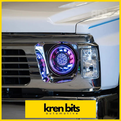 7’’ ’Turbine’ Bi-Led Headlights