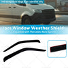2pcs Weather shields Weathershields to suit Mercedes Benz Sprinter 2006-on — image 3