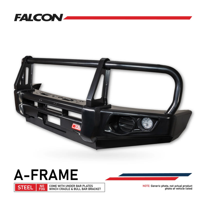 MCC Falcon 707-02 A-Frame Bar - Isuzu D-Max 2012-2016