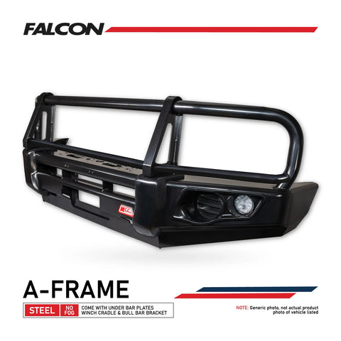 MCC Falcon 707-02 A-Frame Bar - Toyota LandCruiser 100 Series 1990-1998