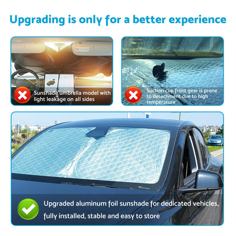 6-Layer Windscreen Sun Shade to suit Kia Carnival — image 2