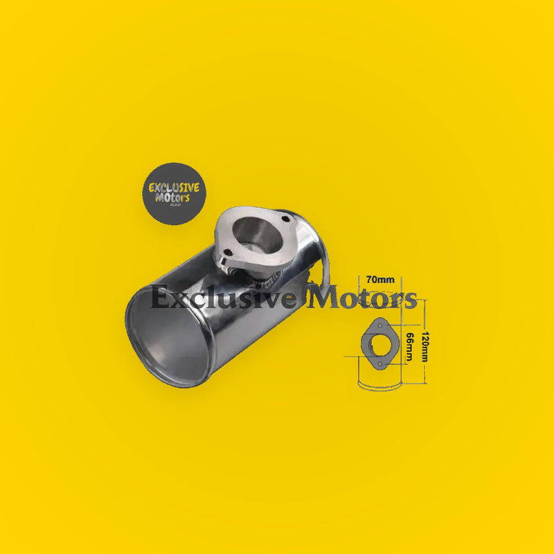 70MM 2.75" ALUMINUM TURBO PIPE / PIPING FLANGE ADAPTOR FOR GR**DY RS