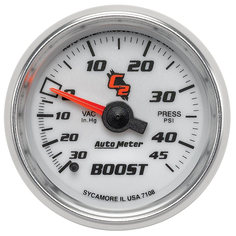 AutoMeter C2 Series 2-1/16in Boost/Vacuum AU7108