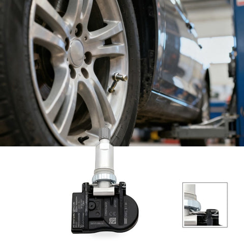Tyre Pressure Sensors TPMS Metal Valve Gunmetal to suit Kia Optima 2017-202 — image 2
