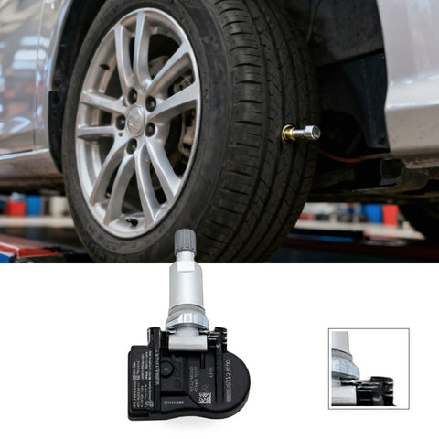 Tyre Pressure Sensors TPMS Metal Valve Silver to suit Kia Rio 1.6L — image 2