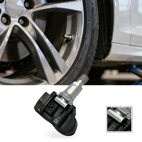 Tyre Pressure Sensors TPMS Metal Valve Black to suit Hyundai Tucson — image 2