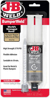J-B Weld Tan Bumper Repair Syringe W/Static Mixer 50134