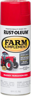 Rust-Oleum Farm & Implement Massey Ferguson Red - Spray