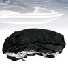 V-Hull Trailerable Fishing Boat 14-16 Ft Heavy Duty Waterproof Cover Black