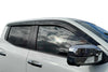 Premium Door Visors for Mitsubishi Triton MV 2024-Current