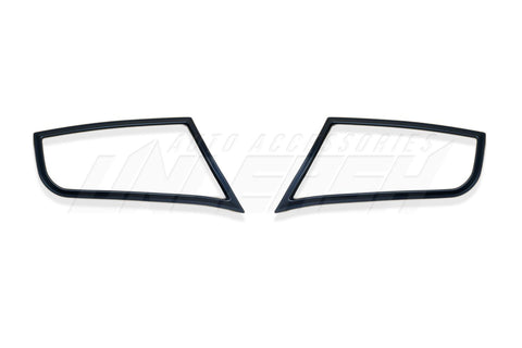 Black Fog Light Covers/ Surrounds for Mitsubishi Triton MV 2024-Current