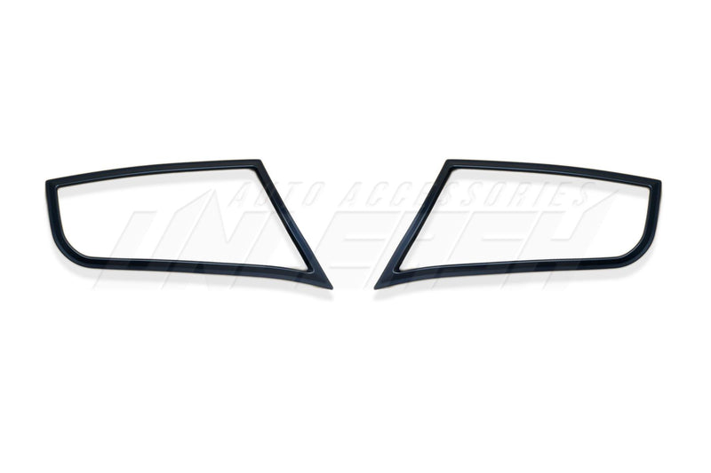 Black Fog Light Covers/ Surrounds for Mitsubishi Triton MV 2024-Current