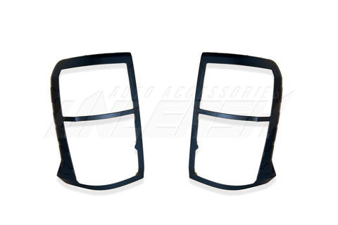Black Taillight Covers/Surrounds for Mitsubishi Triton MV 2024-Current