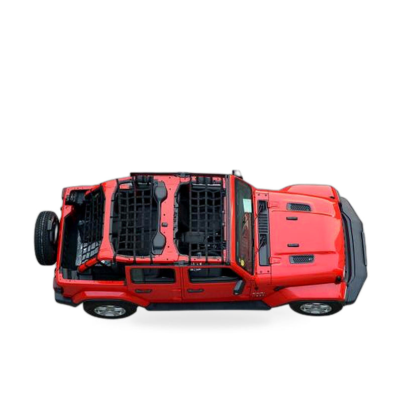 Roof Cargo Net to suit Jeep Wrangler TJ JK 1997-2018 — image 1