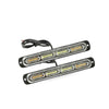 2x 48LED Amber Recovery Strobe Flashing Grille Lightbar Lamp (Pair) to suit Truck — image 3