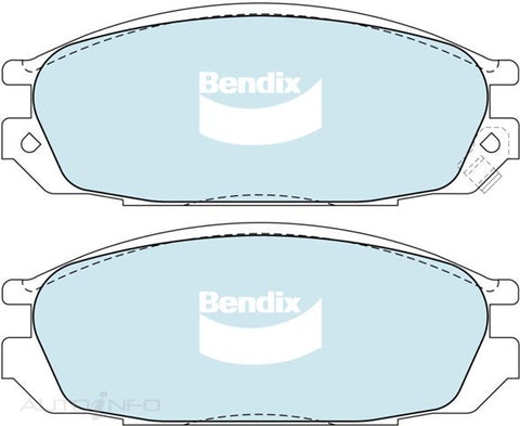 Bendix Brake Pads Rear Nissan Patrol - DB11464WD