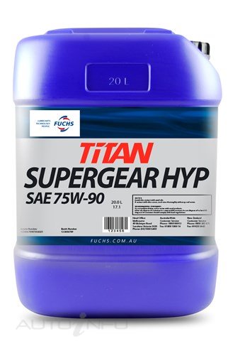 Fuchs Fuch Titan Supergear Hyp Sae - 4814020
