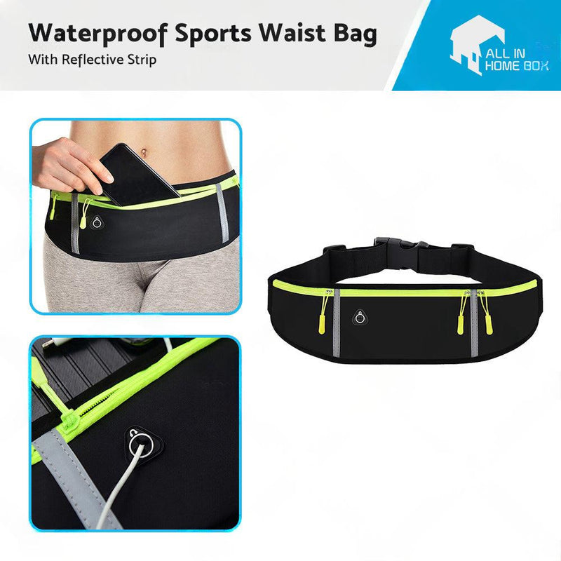 Waterproof Running Hiking Sport Bum Bag to suit Travel Money Phone Belt Wai — image 1