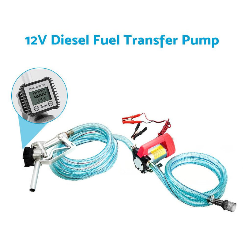 12V Diesel Transfer Pump to suit Oil Diesel Bio-diesel Kerosene — image 1
