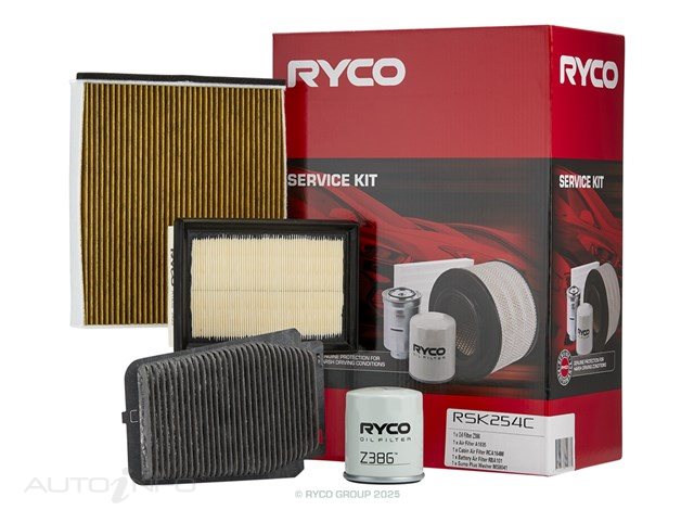 Ryco Filter Service Kit Toyota Aqua - RSK254C