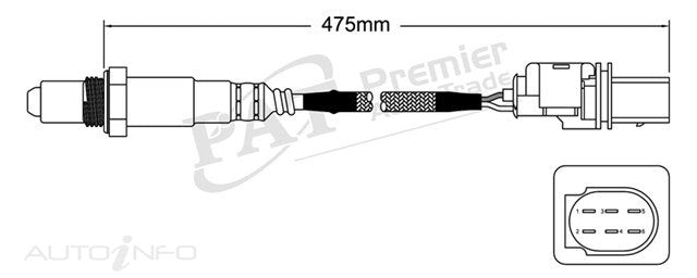 PAT Audi / VW Oxygen Sensor - EGO-242
