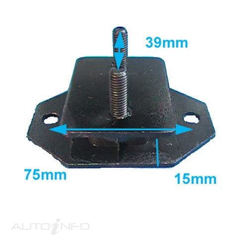 Transgold Engine Mount Toyota Hilux LN160 172 Transmission Mount Bush - TEM1678