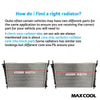 Radiator to suit Kia Cerato LD 2.0L G4GC — image 3