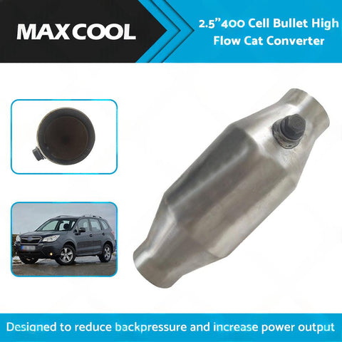 2.5 Inch 400 Cell High Flow Catalytic Converter to suit Universal — image 1