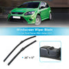 Front Windscreen Wiper Blades 26 inch 17 inch (Pair) to suit Ford Focus MK2 — image 2