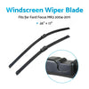 Front Windscreen Wiper Blades 26 inch 17 inch (Pair) to suit Ford Focus MK2 — image 4