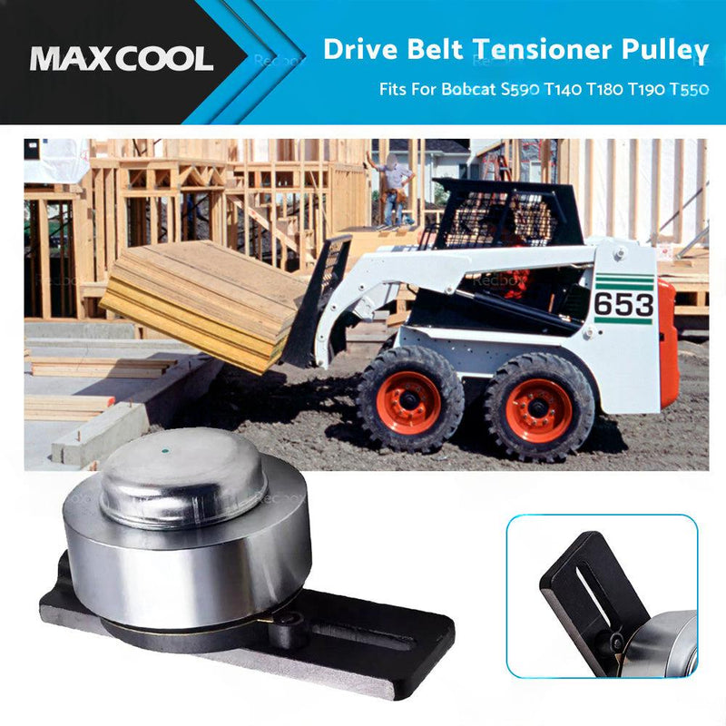 Drive Belt Tensioner Pulley to suit Bobcat S130 S175 S185 — image 1