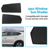 2PCS Rear Window Sun Shades to suit Hyundai Tucson 3rd Gen — image 5