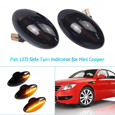 LED Side Indicator Turn Signal Light (Pair) to suit Mini Cooper R50 R53 R52 — image 2