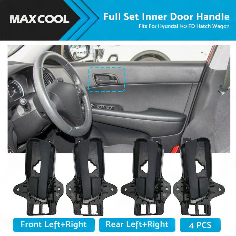 4X Inner Door Handle to suit Hyundai i30 FD Hatch Wagon 07-12 — image 1