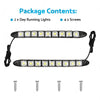 2PCS 9 LED DRL Fog Driving Daytime Running Light to suit All 12V Vehicles — image 3