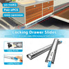 Locking Drawer Slide Runner 90KG 800mm to suit Trailer — image 2