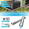 Locking Drawer Slide Runner 90KG 800mm to suit Trailer — image 4
