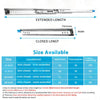 Locking Drawer Slide Runner 90KG 800mm to suit Trailer — image 6