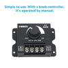 12V-24V Metal LED Switch Dimmer Controller Manual Operation for Strip Light — image 3