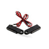 2X Black Motorcycle LED Mini Turn Signal Blinker Light Amber (Pair) to suit Harley — image 4