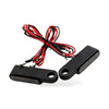 2X Black Motorcycle LED Mini Turn Signal Blinker Light Amber (Pair) to suit Harley — image 5