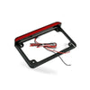 Motorcycle License Plate Frame Bracket With LED Brake Light to suit Harley- — image 2
