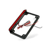Motorcycle License Plate Frame Bracket With LED Brake Light to suit Harley- — image 3