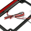 Motorcycle License Plate Frame Bracket With LED Brake Light to suit Harley- — image 4