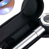 Hand Held 45x Magnifying Glass Jewellery Magnifier Loupe with Scale 3 LED Lights — image 4
